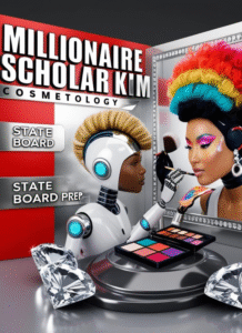 Specific cosmetology state board exam prep book for 2015 licensing requirement cover of the book