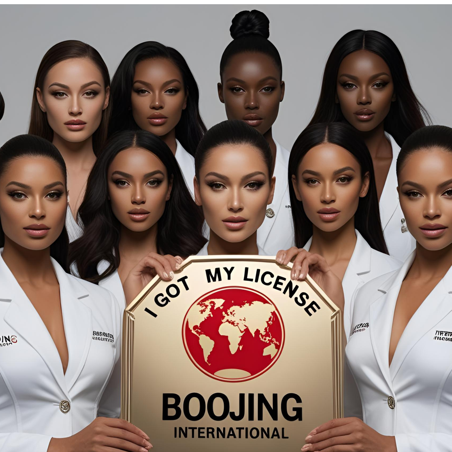 Pic of students awards for the I got my license program